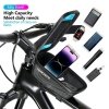 Etui/uchwyt rowerowy TAKEZEROA2 sakwa na ramę czarny/black